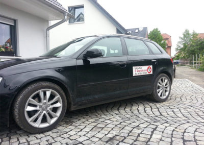 Auto schwarz Führerschein Fahrschule Starkmann Kitzingen